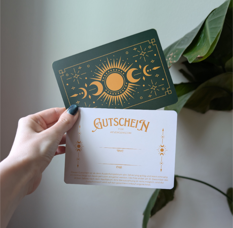 ÆVERGEM - Geschenkgutschein