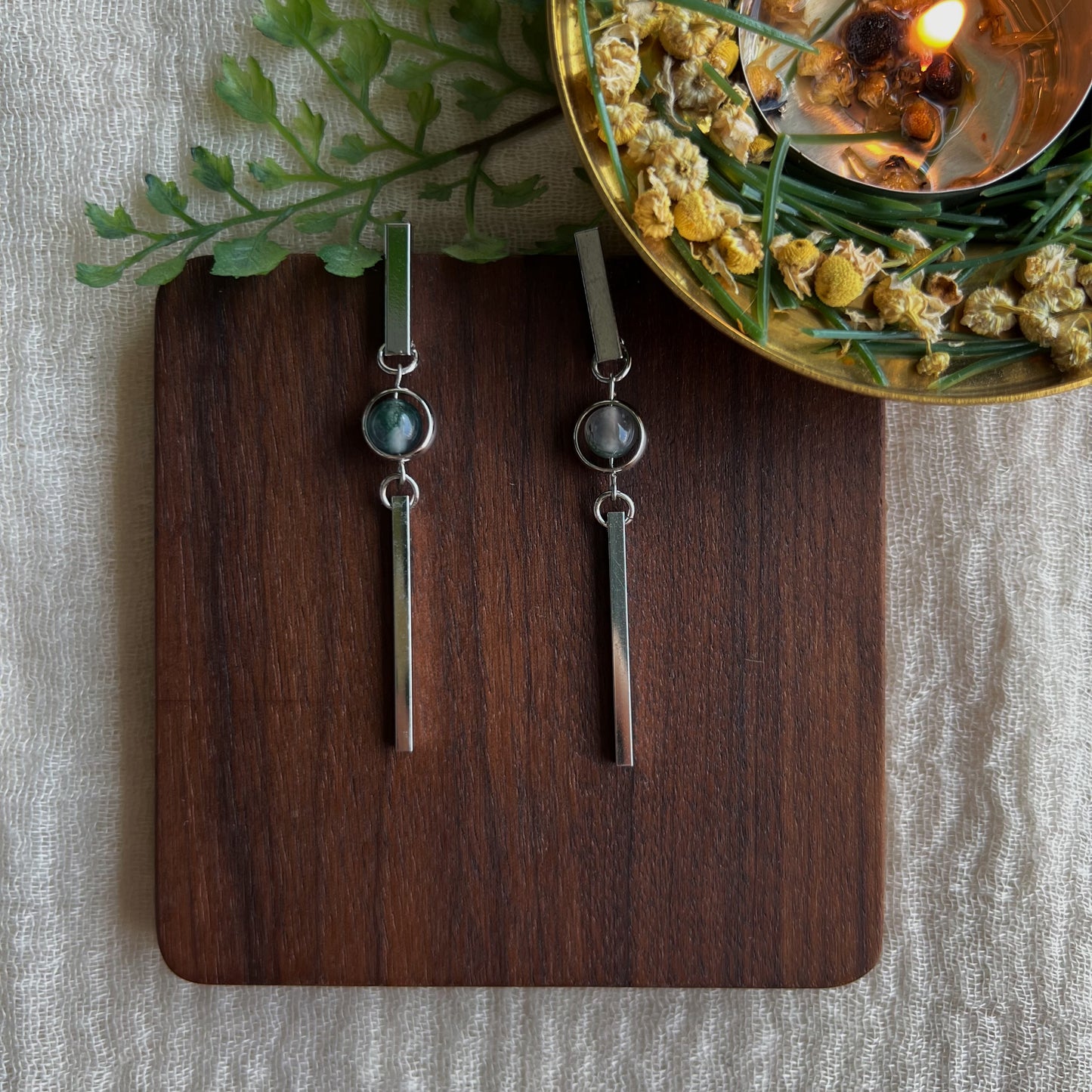 B-WARE ! AGNES - Ohrstecker